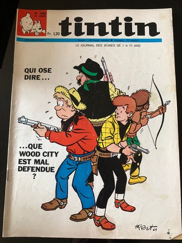 Journal tintin 1080 du - tintin,