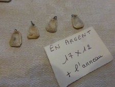 lot 4 médaille en argent fab ancienne SAINTE VIERGE silver medals 1960 signée AP