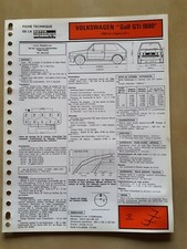 FICHE TECHNIQUE AUTOMOBILE