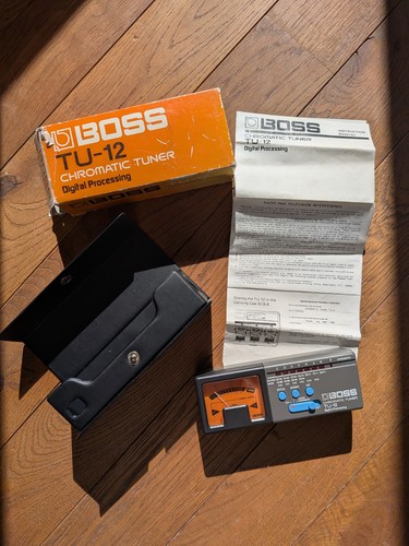 Accordeur boss chromatic - accordeur, tu-12