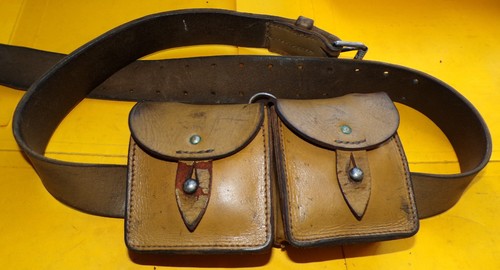 Ceinturon cuir avec etui en - en,