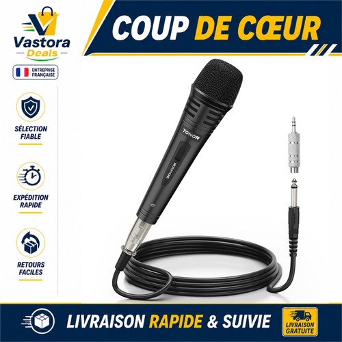 Tonor micro karaoke dynamique - micro,