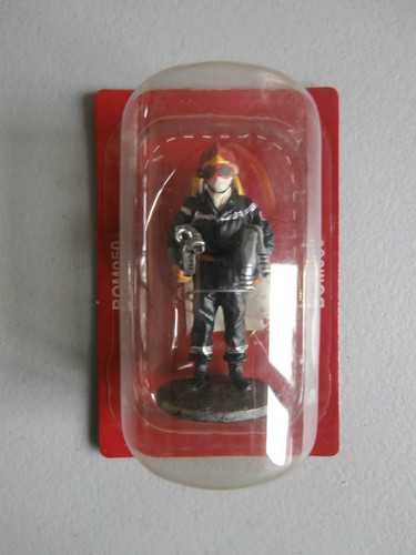 Figurine plomb sapeur - plomb, pompier