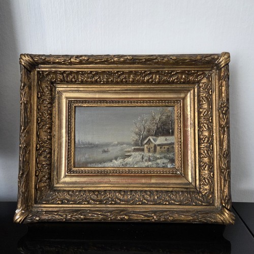 Tableau xixè huile - tableau,