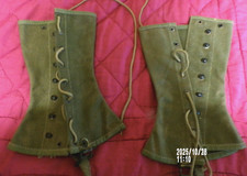 guêtres leggings US WW2  M