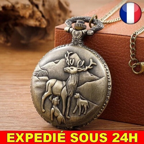 Montre poche vintage - montre,