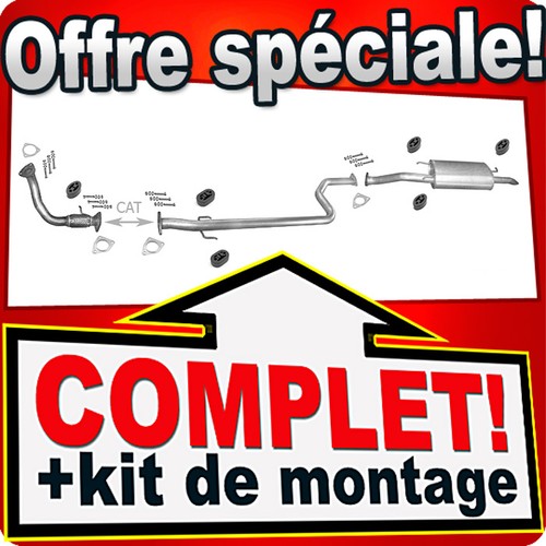 échappement pour 0 - zs, td