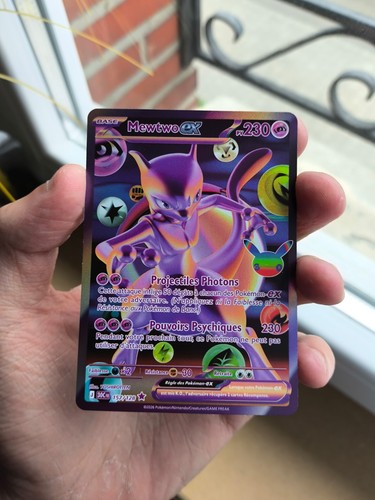 Carte pokémon mewtwo - pokémon, ex