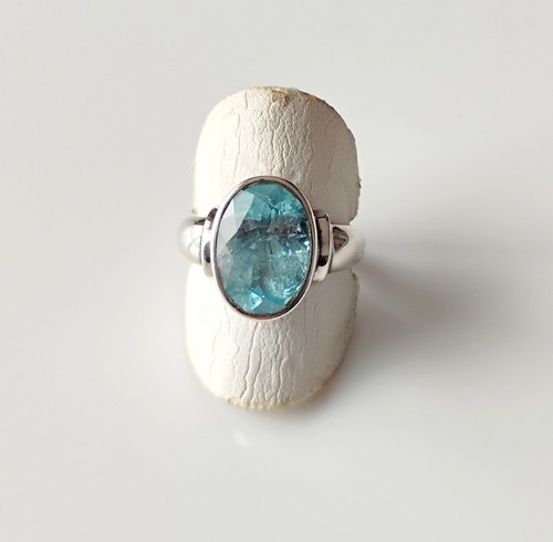 Bague topaze bleue - bague, et