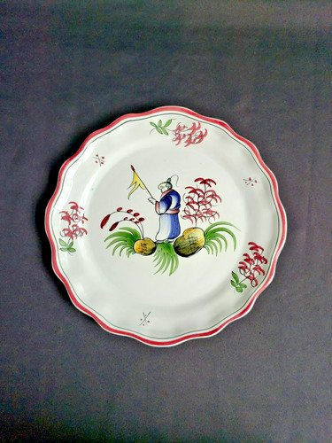 Assiette faience est de - assiette, l'est