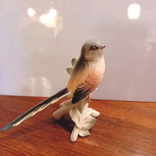 Oiseau porcelaine de saxe - , en