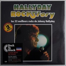 Johnny Hallyday Rock Story double LP Pays-Bas  Back to Black neuf scellé mint