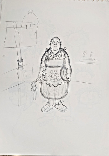 Tardi dessin croquis au - :,
