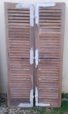 8 ancien volet de chateau 19 iem  Idéal deco murale tête  lit porte persienne