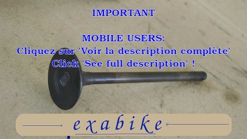 Soupape admission pour honda - soupape,