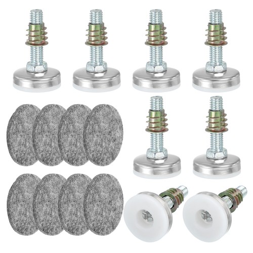 Pieds nivellement 16 - 8, 3/8"-16