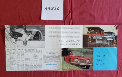19836 triumph tr4 - n°19836, /