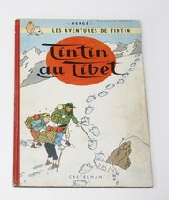 ALBUM BD TINTIN – TINTIN AU TIBET – B29 – 1960 – EO BELGE CASTERMAN (T2)