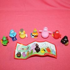 Lot of 7 BARBAPAPA Figures / Kinder Surprise Toys