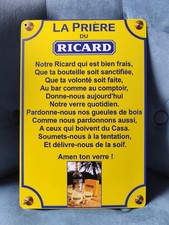 Plaque métal la Prière