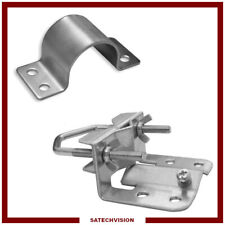 Ensemble Pied de Mât & Collier de Mât HQ Ø 50 mm pour Mât d'Antenne SAT & TNT