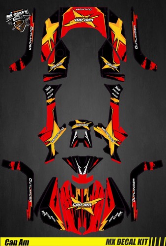 Kit déco quad - kit, atv