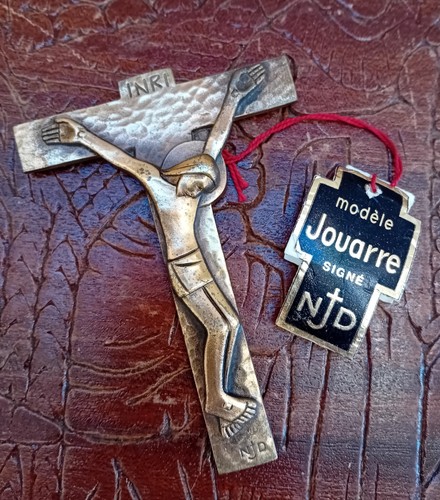 Crucifix bronze abbaye - crucifix,