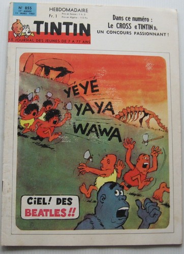 Journal tintin 855 - n°855, yeye