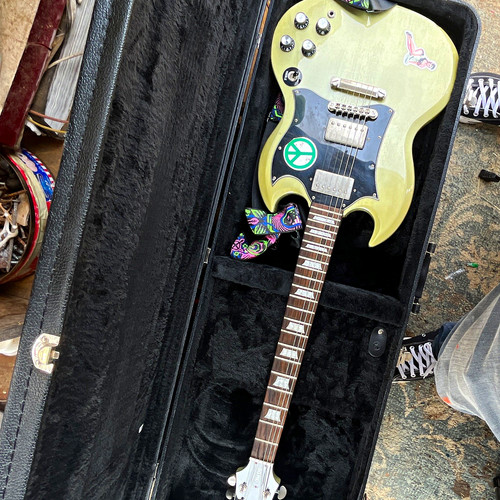 Epiphone 400 pro green - g-400,