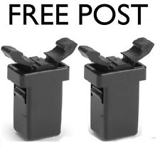 2x for Curver Metal Effect One Touch Deco Kitchen Bin latch retainer catch waste