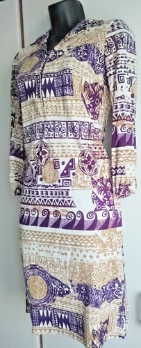 Robe tunique ethnique manches