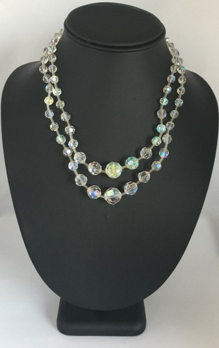 Collier court double rang - rang, en
