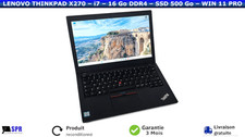 PC portable Lenovo x270 Intel