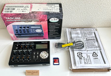 Tascam DP-004 Portable 4-Track Pocket studio Tested working Opened, Unused