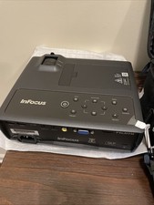 InFocus IN1116 DLP Projector Portable HDMI Remote Open Box In Focus