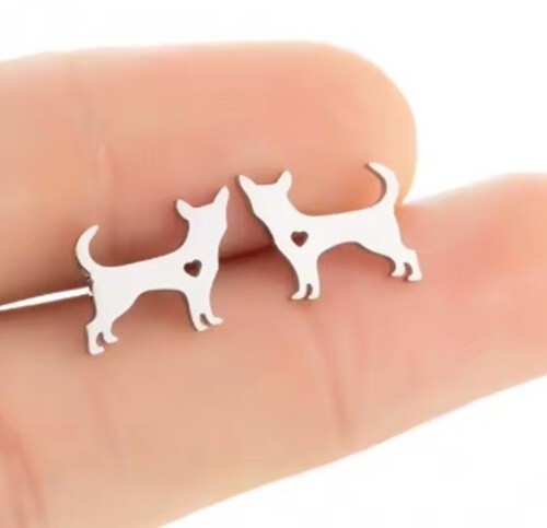 Boucles oreilles clous chat - d'oreilles,