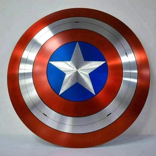 Captain america shield - shield, metal