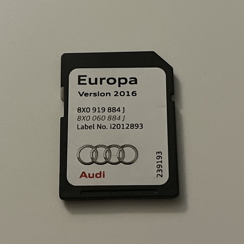 Carte gps audi - gps, version
