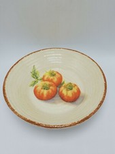 Williams-Sonoma "Jardin Potager" 9 3/4 Inch Individual Pasta Bowl (Tomatoes)