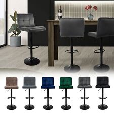 Lot de 2/4/6 tabouret de bar chaise réglable en hauteur matériau/couleur à choix