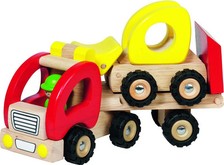 Camion en bois plateau avec