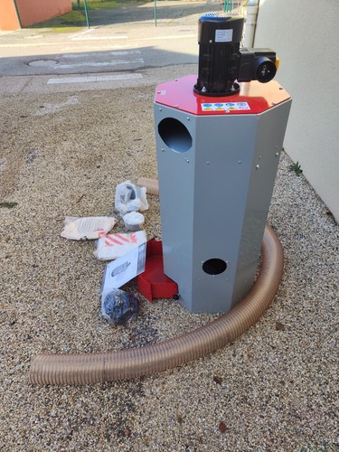 Aspirateur copeaux métal