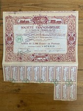 DECO = Société FRANCO=BELGE