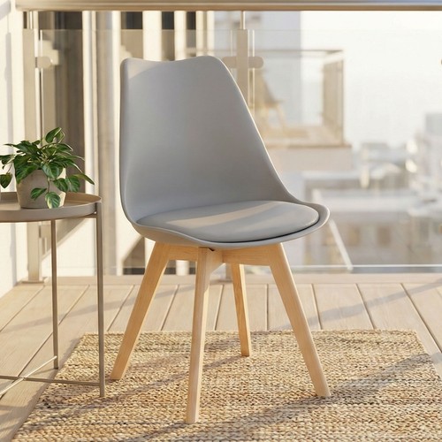 Chaise cuisine gris - chaise,