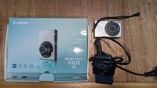 Canon Digital Compact Camera IXUS 70 Powershot SD1000 7.1MP Silver Tested Boxed