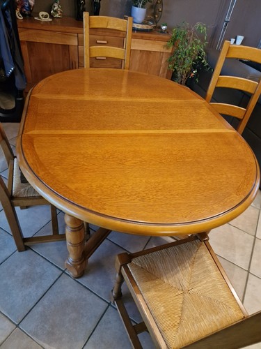 Table ronde avec - avec, rallonge
