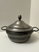 Soupiere en etain