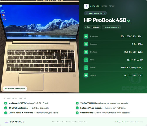 Probook 450 intel core - 450,