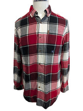 CHAPS Flanelle Rouge Noir M