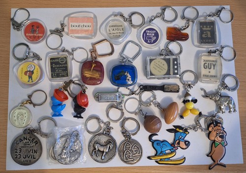 Lot porte clés vintage - porte,